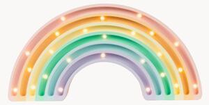 Lampada a LED per cameretta dei bambini fatta a mano con funzione timer e telecomando Rainbow, luce regolabile