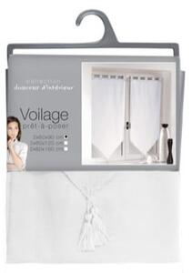 Set di 2 tende in voile bianco 60x90 cm Voiline - douceur d'intérieur