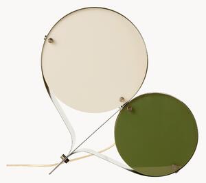 Lampada da tavolo con paralumi in vetro acrilico Coppia