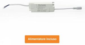 Pannello LED 60x60 40W, IP40, 110lm/W, No Flickering, CLASSE II Colore Bianco Caldo 2.700K