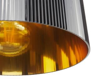 Kartell Gè - lampada LED a sospensione, nero-oro