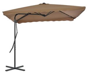 Ombrellone da Esterni con Palo in Acciaio 250x250cm Talpa
