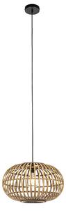Lampada a sospensione orientale bambù 44 cm - Amira