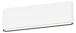 Applique led top light lima 28 ip54 cct biemissione alluminio vetro - Top Light