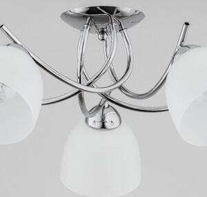 Lampada a sospensione MARISA cromata 5xE27x15W in metallo, dimensioni: 25x65x65 cm, IP20, Alfa
