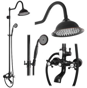 Set doccia REA BERGAMO OLD BLACK