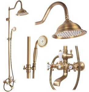 Set doccia REA BERGAMO antique bronze