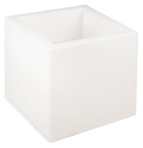 Cubo Illuminabile 40x40xH40cm, E27 Colore Bianco
