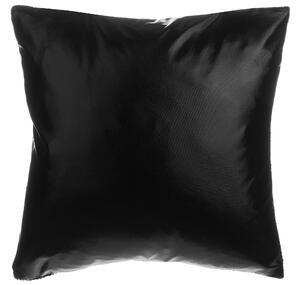 Set di 2 cuscini decorativi con paillettes nere 45 x 45 cm Glitter Beliani