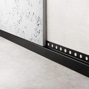 Pannello frontale per piatto doccia 130cm Black