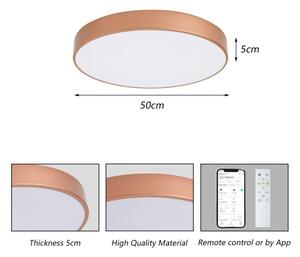 Brilagi-LED Lampada dimmerabile POOL SMART LED/60W/230V 50 cm Wi-Fi Tuya bronzo + telecomando
