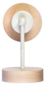 Lampada da parete WOODNEST 1xE27/15W/230V pino/crema
