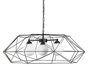 Lampadario a catena DEXA 3xG9/10W/230V nero