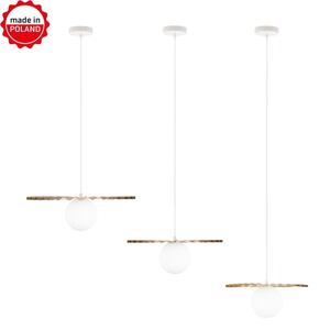Set di 3 lampadari a cavo SUNPLISS, 1xG9/10W/230V, oro/crema