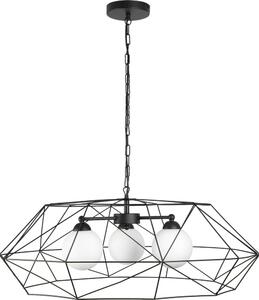 Lampadario a catena DEXA 3xG9/10W/230V nero