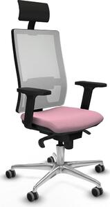 Sedia da ufficio Horna Piqueras y Crespo, modello 2D086G1, colore rosa