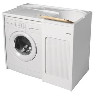 Lavapanni porta lavatrice da esterno 106x60 Lavacril Dx bianco Colavene