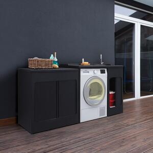 Lavapanni porta lavatrice da esterno 106x60 Lavacril Dx nero Colavene