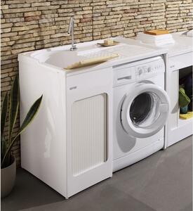 Lavapanni porta lavatrice da esterno 106x60 Lavacril Sx bianco Colavene