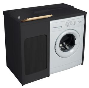 Lavapanni porta lavatrice da esterno 106x60 Lavacril Sx nero Colavene