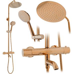 Set doccia con termostato REA Lungo Copper