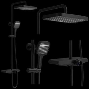 Set doccia REA Bari Black