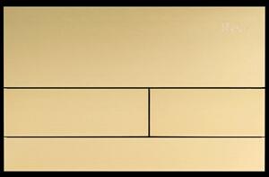 Pulsante per supporto set da incasso WC Rea T K011A-Q Gold Brush