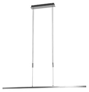 Lampada a sospensione Lucande, Myron, dimmerabile, Metallizzato, Soggiorno, Alluminio, Moderno