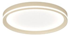 Plafoniera moderna top light aera 1222 40 led cct switch biemissione metallo acrilico - Top Light