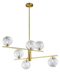 Lampadario classico perenz pyrex 8514 ob g9 led metallo ottone brunito multiluce - Perenz