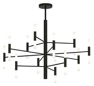 Lampadario moderno top light space 1226 100 g9 led metallo acrilico - Top Light