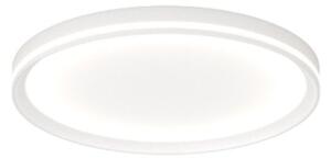 Plafoniera moderna top light aera 1222 50 led cct switch biemissione metallo acrilico - Top Light