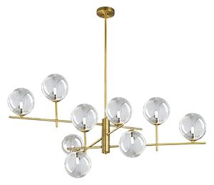 Lampadario classico perenz pyrex 8516 ob g9 led metallo ottone brunito multiluce - Perenz