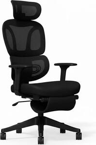 Sedia da ufficio ergonomica BS5BB-PRO, nera