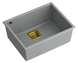 Lavello in granito DAVID 50 Grey Metallic