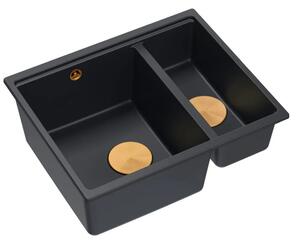 Lavello in granito Logan 150 Black