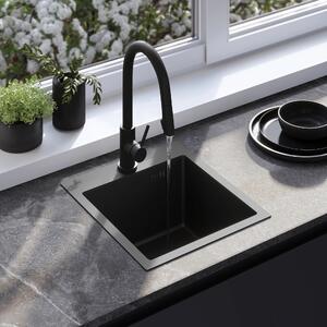 Lavello in acciaio Leo 40 Black