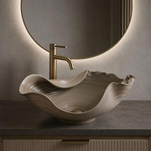 Lavabo da appoggio in ceramica REA HM-17 Handmade ART