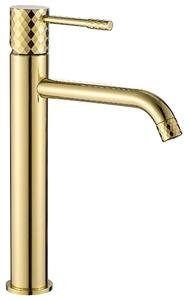 Rubinetto da lavabo Rea Lungo Diamond Gold High