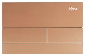 Pulsante per supporto set da incasso WC K011A-Q e Slim024N Rea T Brush Copper/Brushed Rose Gold