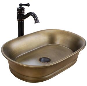 Lavabo da appoggio REA WILMA N RUSTIC