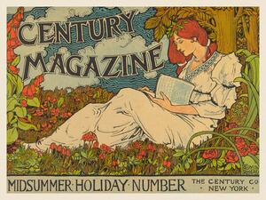 Riproduzione Century Magazine Midsumer Holiday Number Vintage Cottagecore Lady Poster - Lous Rhead