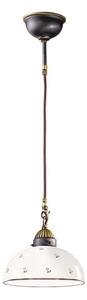 Kolarz 731.30.68 - Lampadario a sospensione con filo NONNA 1xE27/75W/230V diametro 30 cm rosso