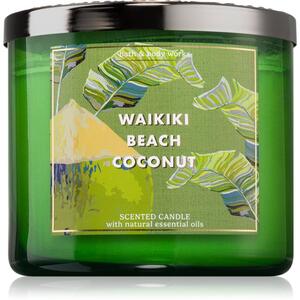 Bath & Body Works Waikiki Beach Coconut candela profumata 411 g