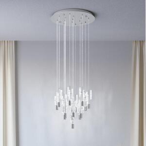 Eglo 390477 - Lampadario LED a sospensione con cavo ALEMDINA 15xLED/2,6W/230V 2200/3000/4000K cromo