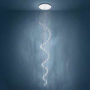 Eglo 390478 - Lampadario LED sospeso a cavo ALEMDINA 40xLED/2,1W/230V 2200/3000/4000K cromo