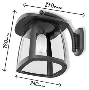 Viking - Applique solare da parete LED dimmerabile LED/2W/3,7V IP54 4000K 2000 mAh