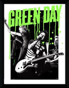 Quadro Green Day - Live, Poster Incorniciato