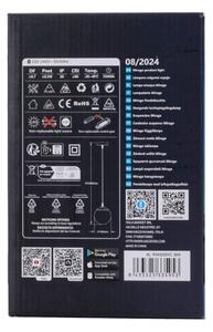 Aigostar - LED RGBW Lampadario dimmerabile a sospensione con filo MESH LED/8W/230V + +TC