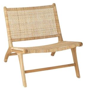 Sedia J-Line Tessuto - legno - naturale